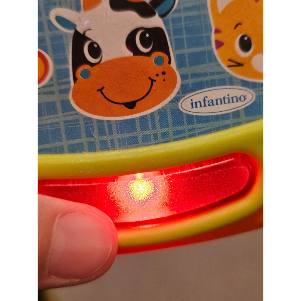 Infantino Lights Sounds Touchpad 206604 Baby 6 month+ works learning education - Picture 3 of 3